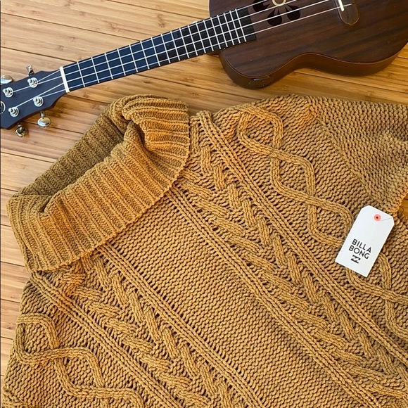 🔶🔸BILLABONG ON A ROLL CHENILLE SWEATER🔸🔶 - Picture 5 of 12